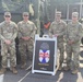 Engineers from the 412th Theater Engineer Command provide equipment displays at the Twilight Tattoo