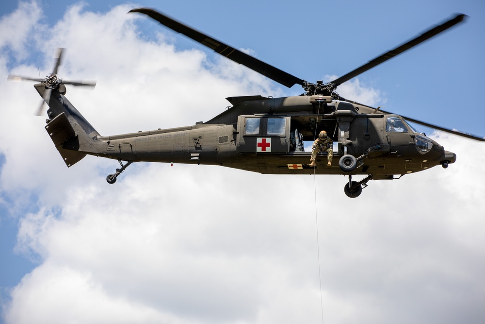 Utah Army National Guard conduct aerial training at Fish Lake, Utah
