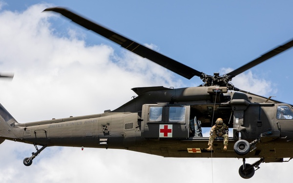 Utah Army National Guard conduct aerial training at Fish Lake, Utah