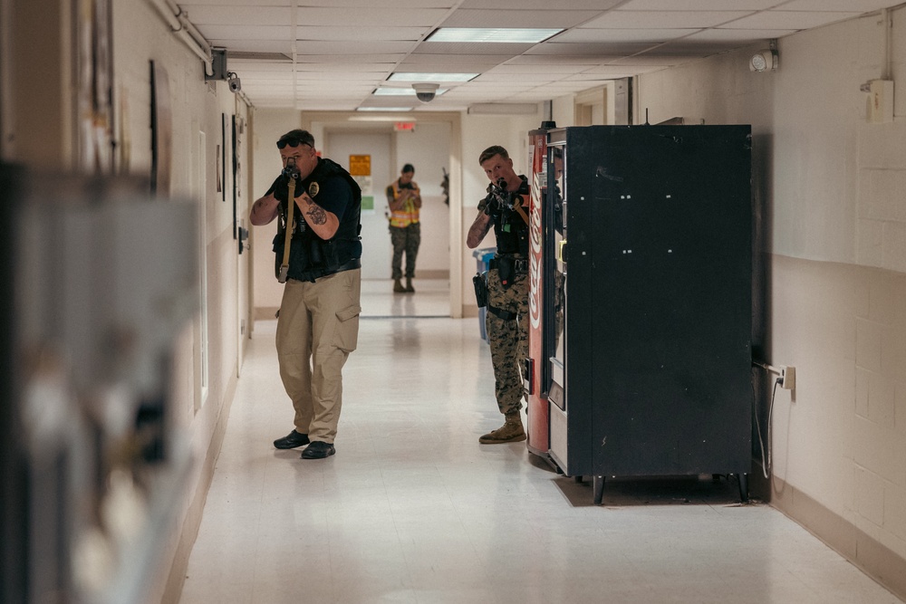 Quantico Hosts Regional Active Shooter Response Exercise