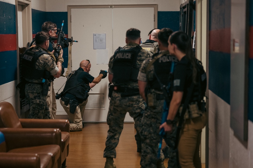 Quantico Hosts Regional Active Shooter Response Exercise