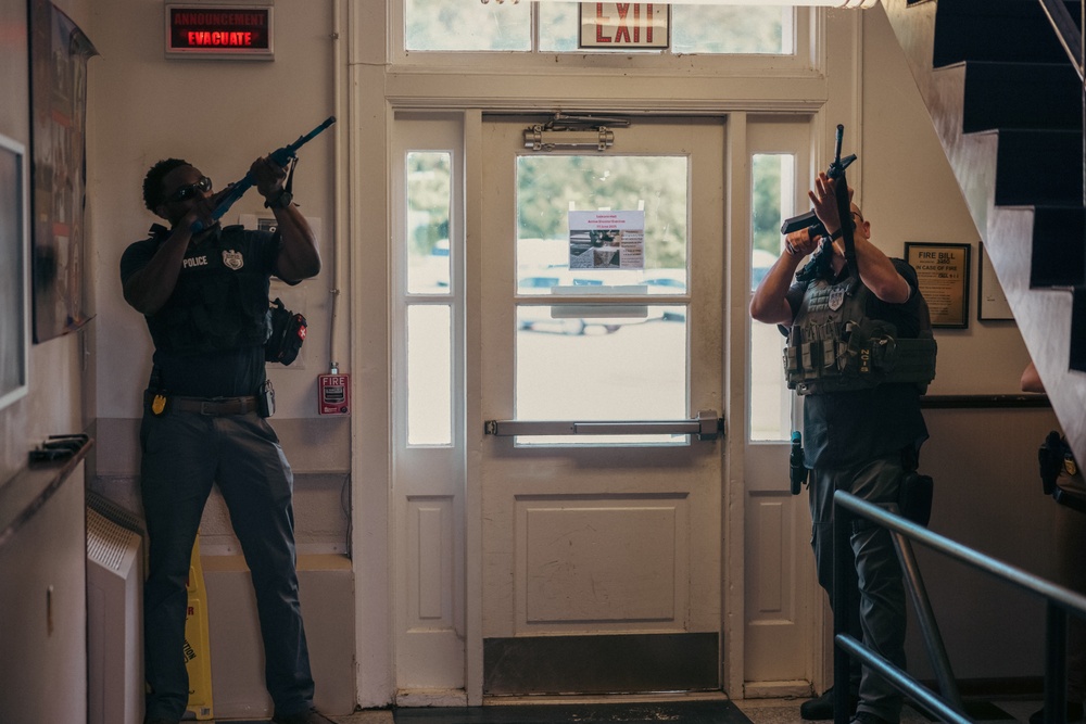 Quantico Hosts Regional Active Shooter Response Exercise