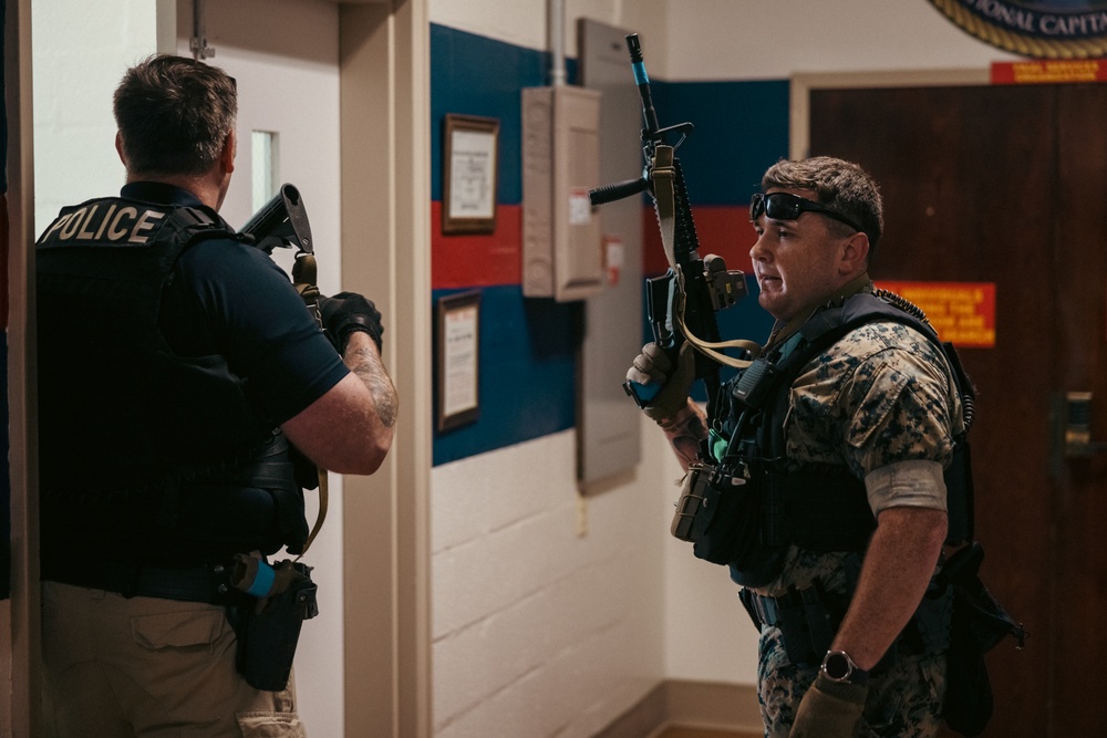 Quantico Hosts Regional Active Shooter Response Exercise