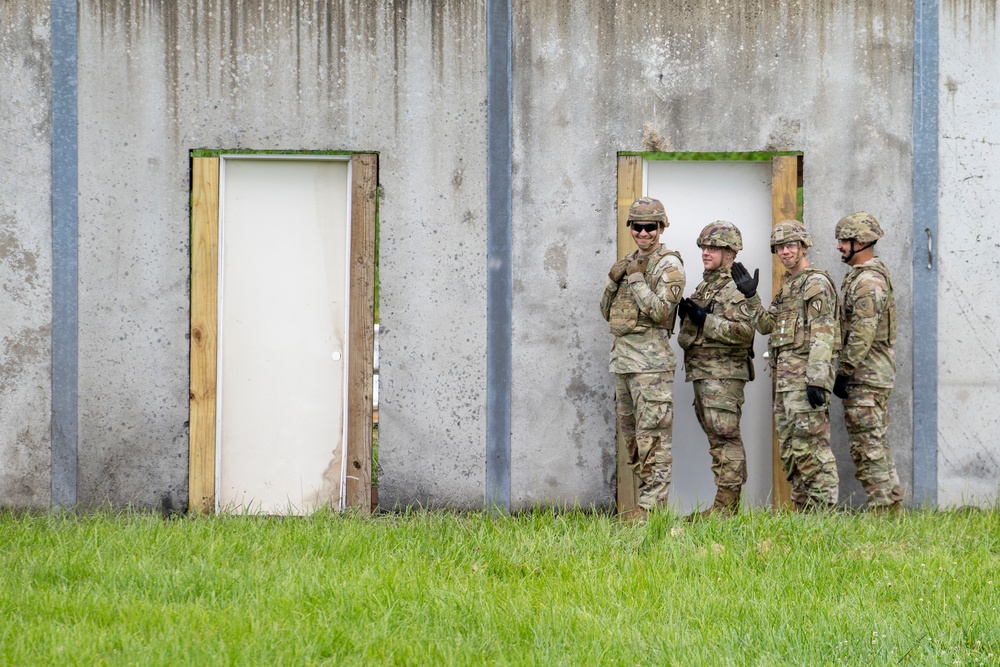 113th Engineer Battalion conduct Urban Demon during AT