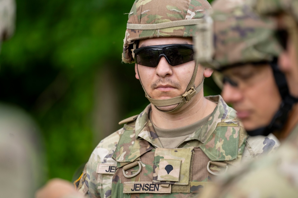 113th Engineer Battalion conduct Urban Demon during AT