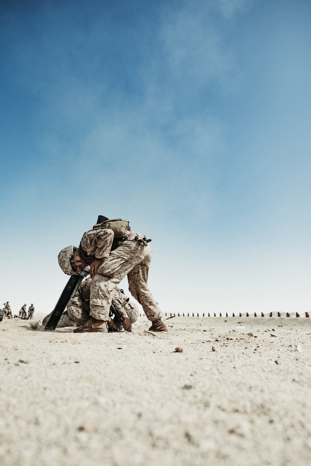 MARFORRES Marines conduct Mortar Operations during ITX 3-25