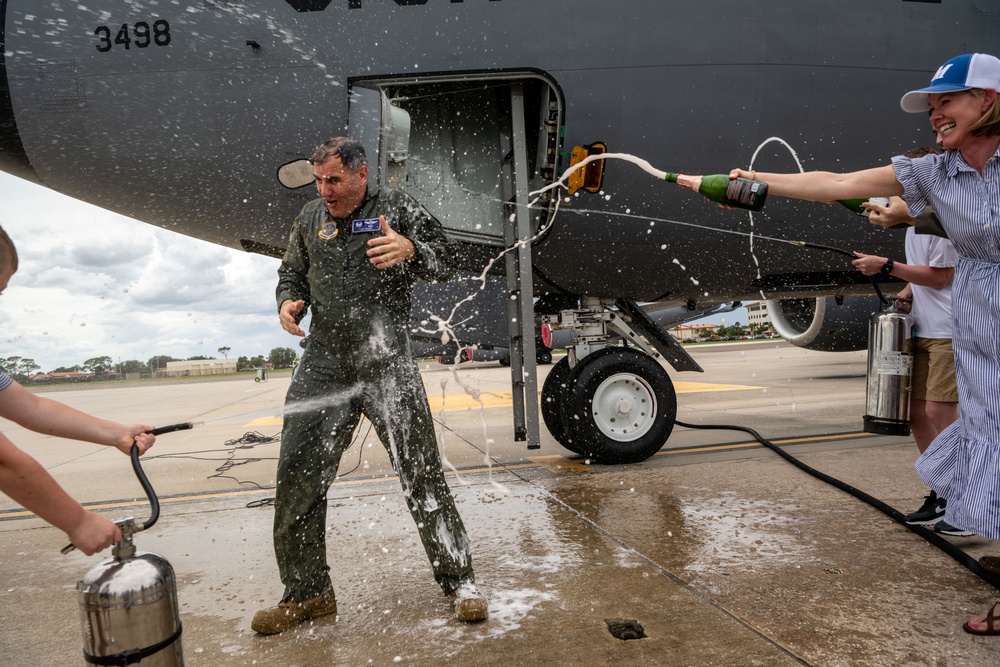 6th OG commander completes final KC-135 flight