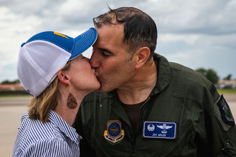 6th OG commander completes final KC-135 flight