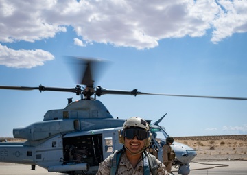 HMLA 773 conducts flight and FARP operations
