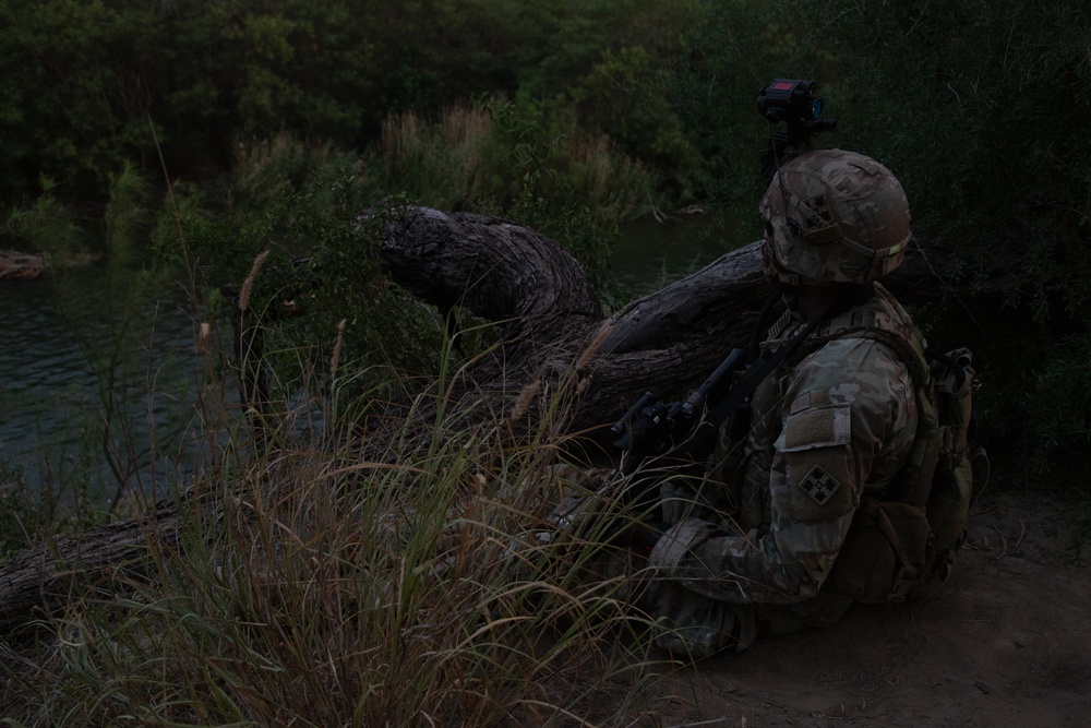 Joint task Force-Southern Border deploys multi-purpose company for first time to Rio Grande City