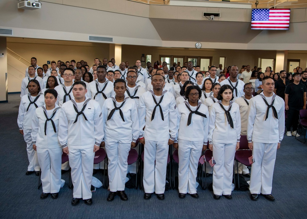 Recruit Training Command Naturalization Ceremony