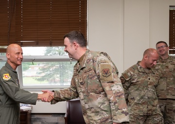 The 111th Attack Wing welcomes home the first warrant officers in the Pennsylvania Air National Guard since the rank's reinstatement