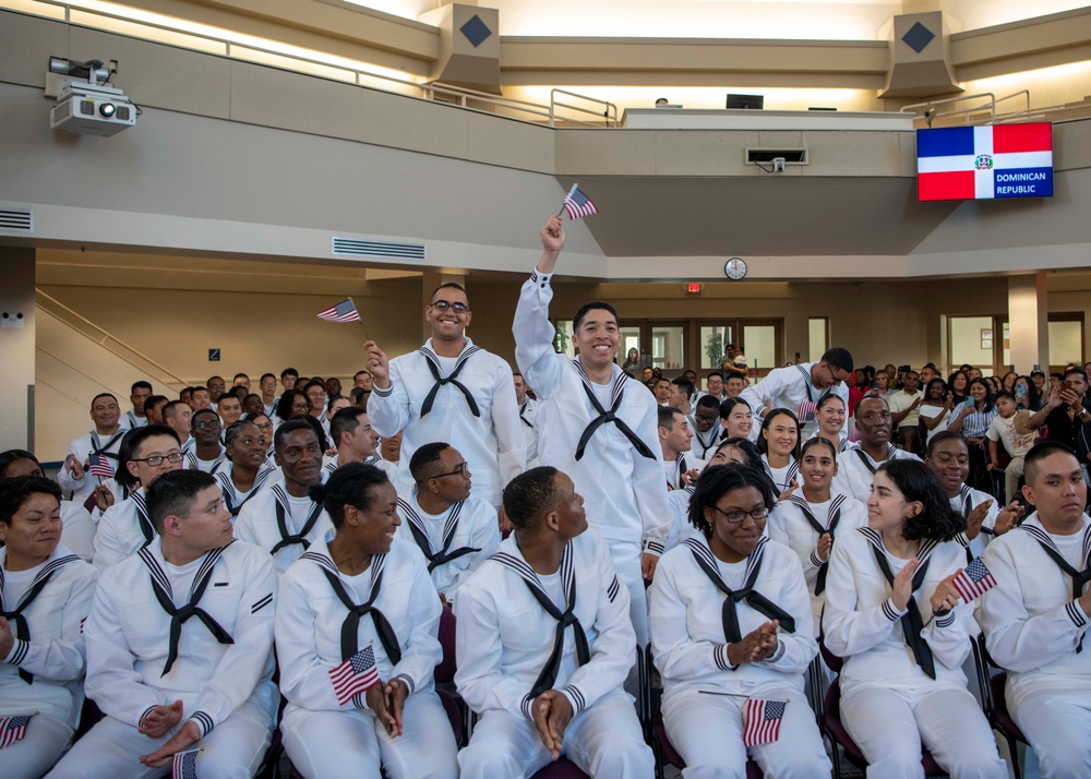 Recruit Training Command Naturalization Ceremony