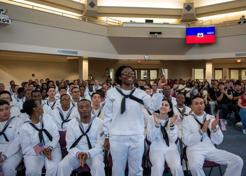 Recruit Training Command Naturalization Ceremony