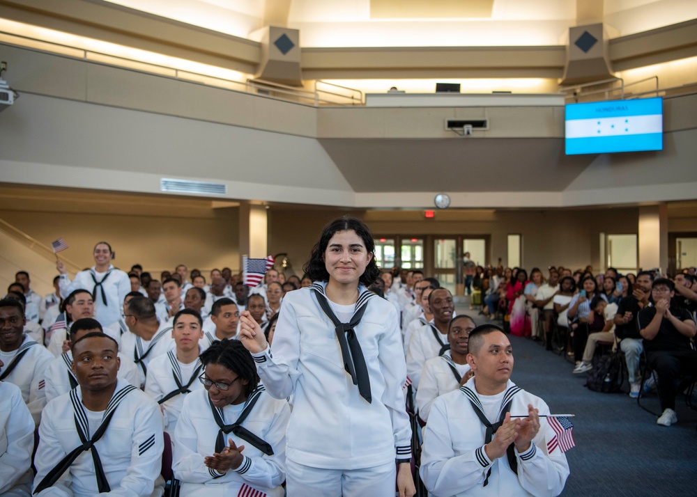 Recruit Training Command Naturalization Ceremony
