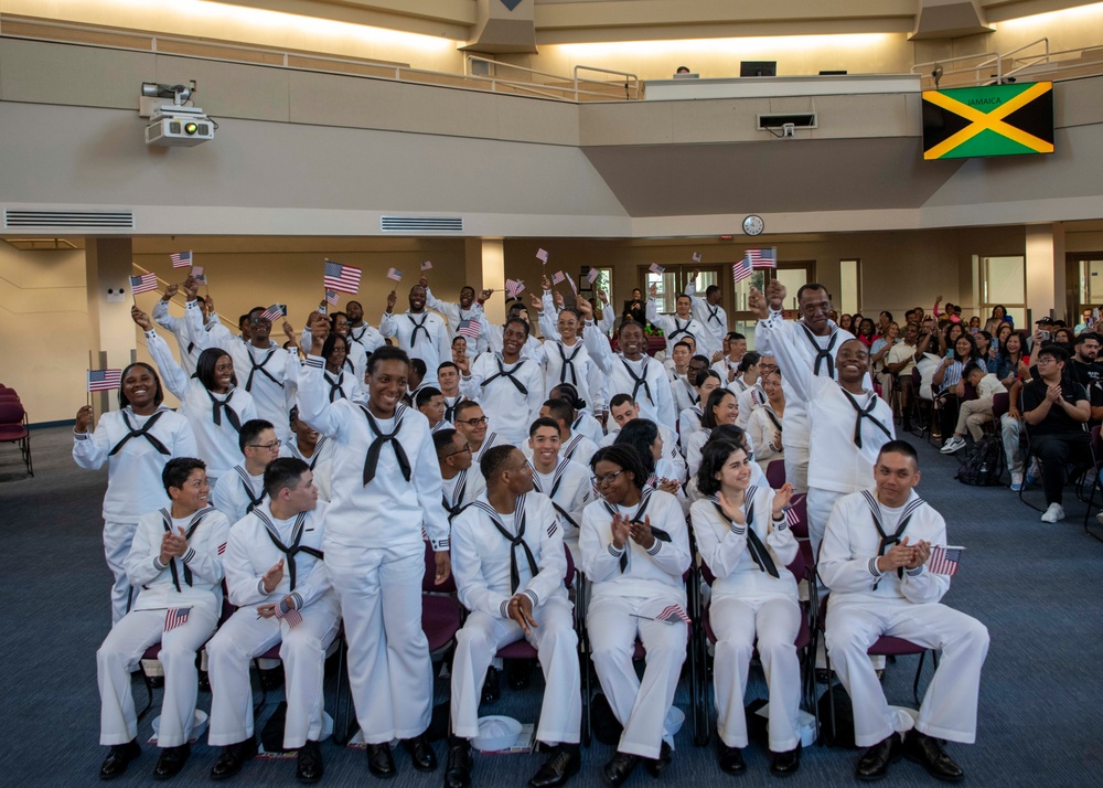 Recruit Training Command Naturalization Ceremony