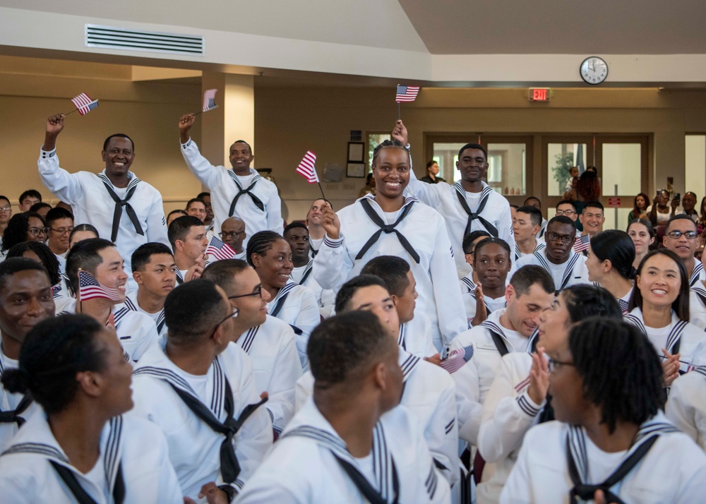 Recruit Training Command Naturalization Ceremony