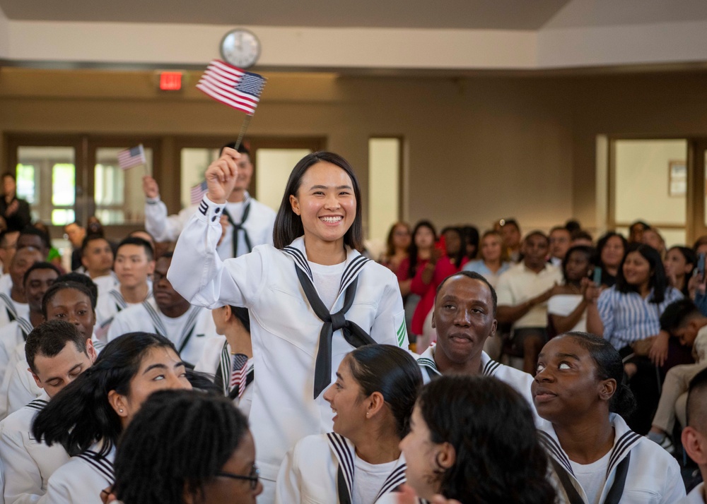 Recruit Training Command Naturalization Ceremony