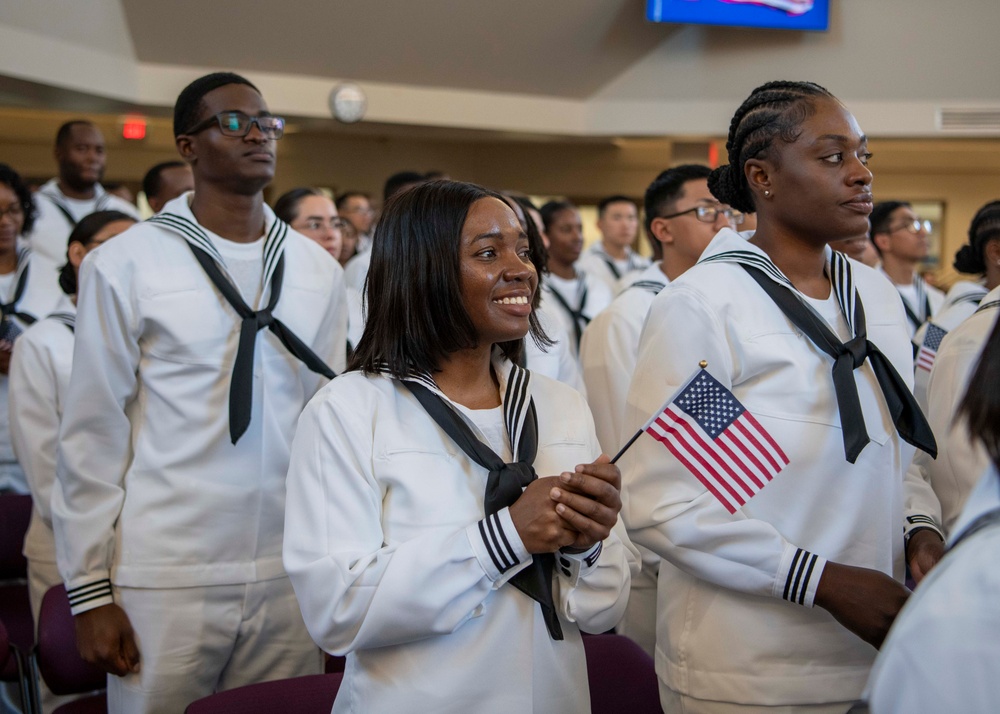 Recruit Training Command Naturalization Ceremony