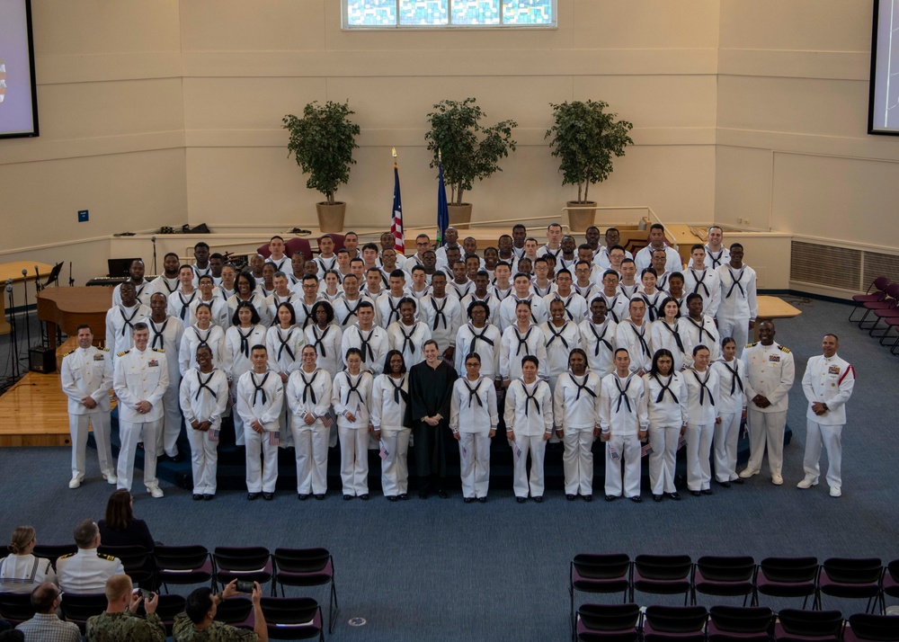 Recruit Training Command Naturalization Ceremony
