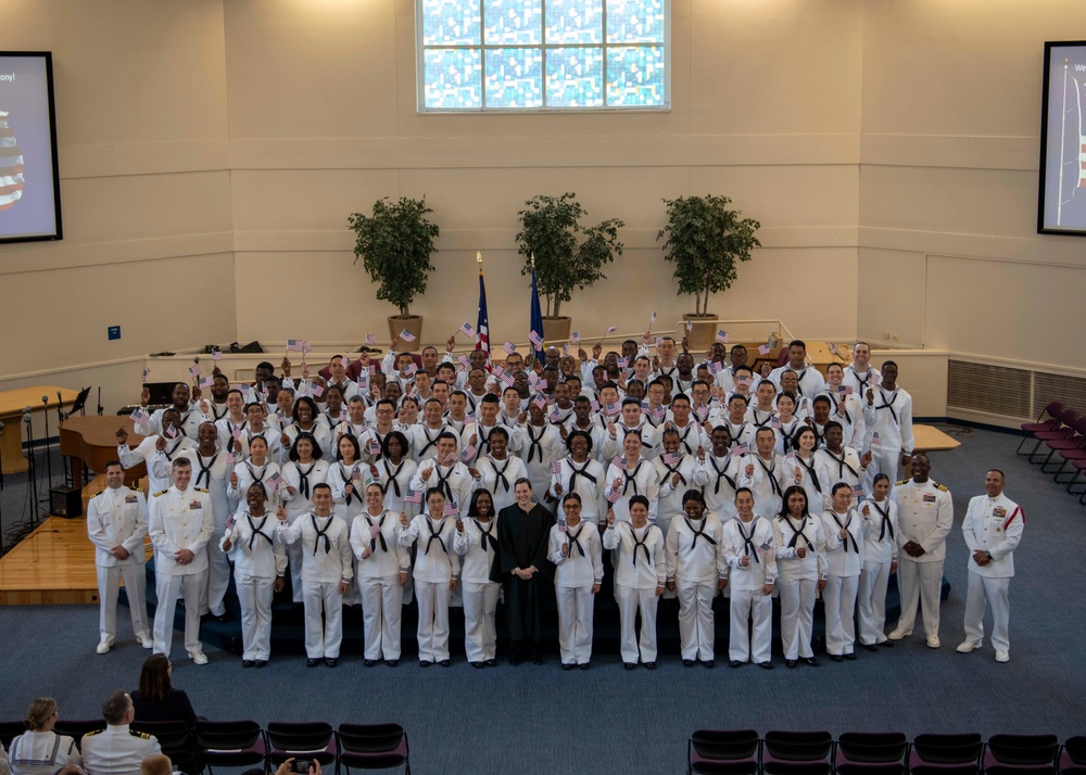Recruit Training Command Naturalization Ceremony