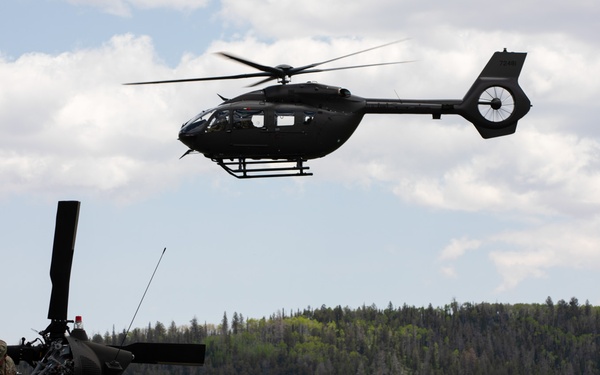 Utah Army National Guard conduct aerial training at Fish Lake, Utah