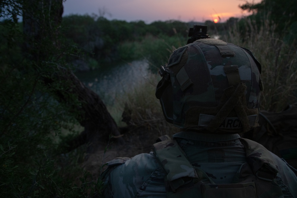 Joint Task Force-Southern Border deploys multi-purpose company for first time to Rio Grande City