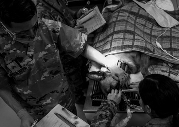 6th SFS showcases joint force interoperability with Army veterinarians
