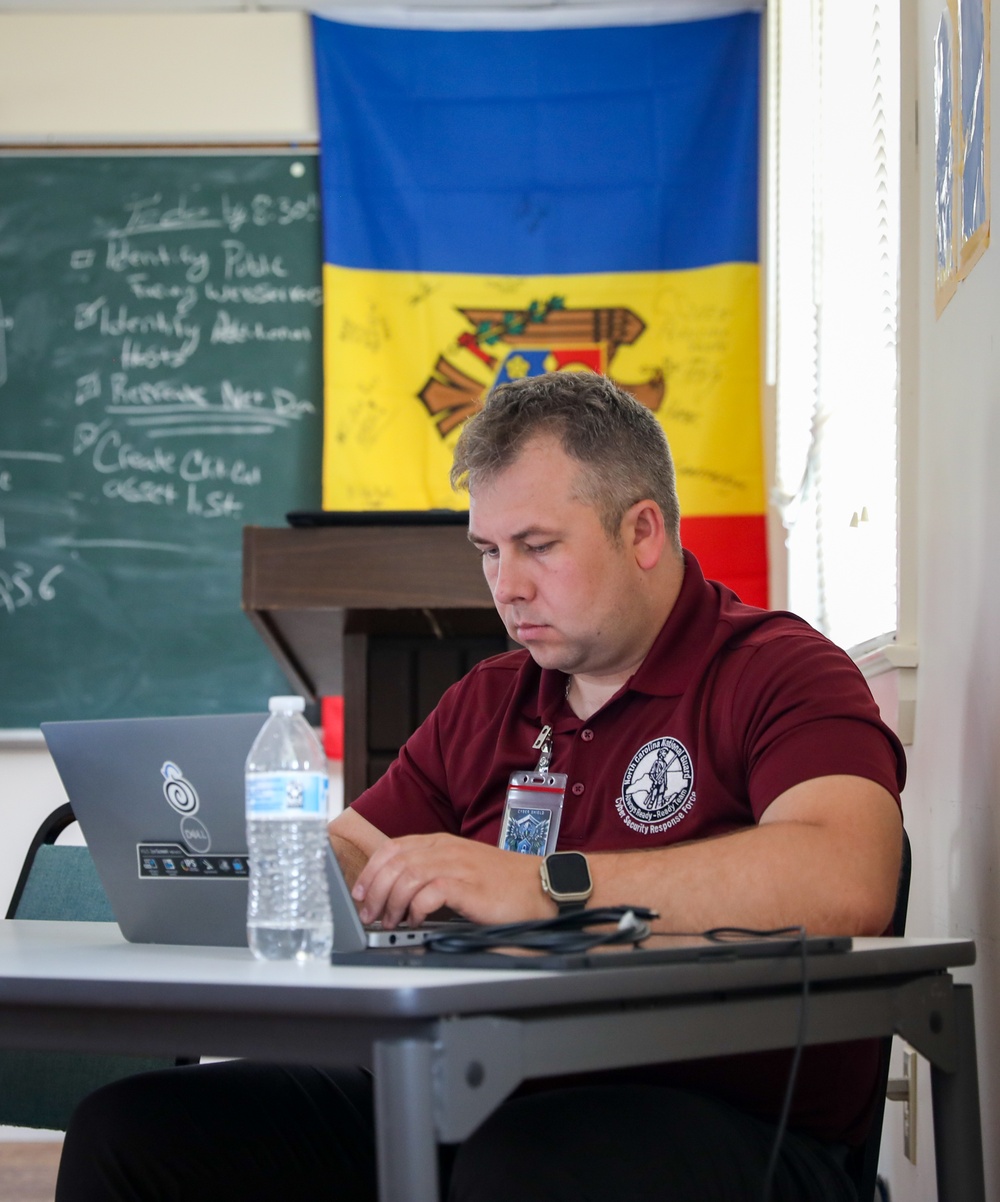 NCNG, Moldova Join Forces Cyber Shield 2025