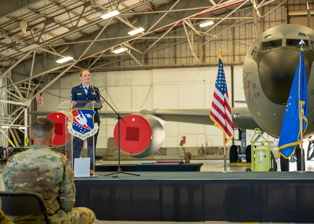 507th Air Refueling Wing Welcomes New Command Chief