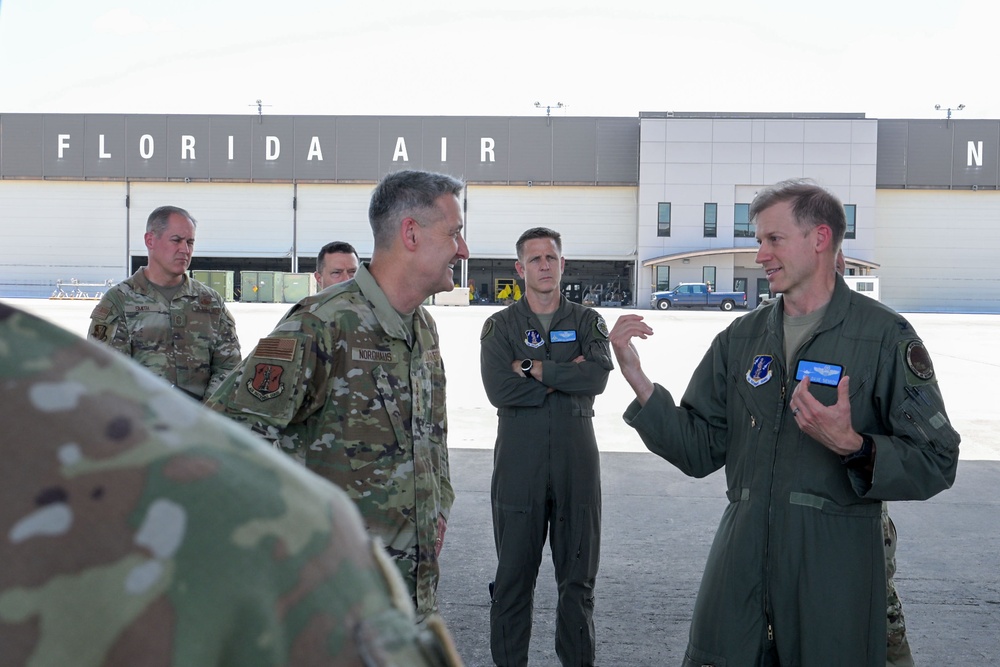 CNGB Visits Jacksonville ANGB