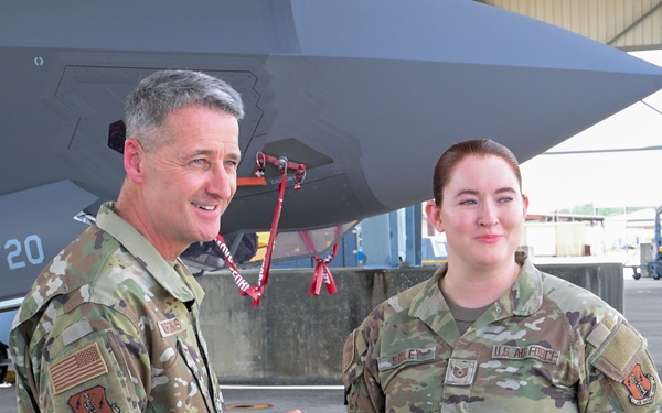 CNGB Visits Jacksonville ANGB