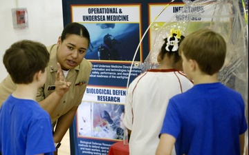 Naval Medical Research Command Participates in Piney Branch Elementary Career Day