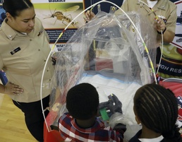 Naval Medical Research Command Participates in Piney Branch Elementary Career Day