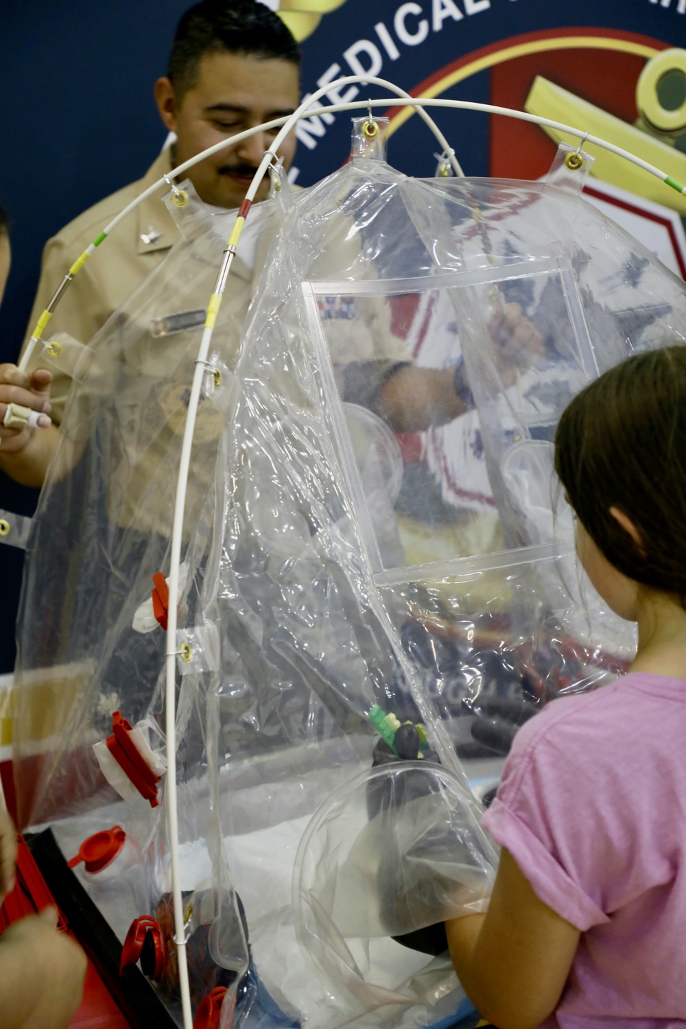 Naval Medical Research Command Participates in Piney Branch Elementary Career Day