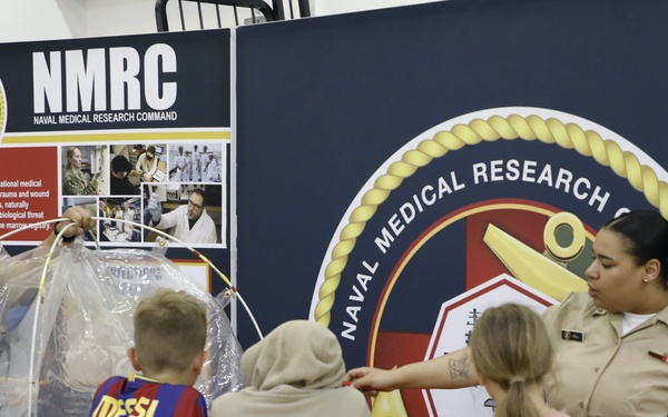 Naval Medical Research Command Participates in Piney Branch Elementary Career Day