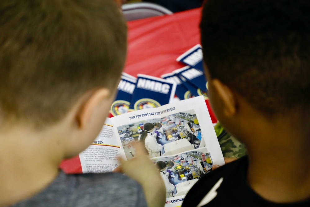 Naval Medical Research Command Participates in Piney Branch Elementary Career Day