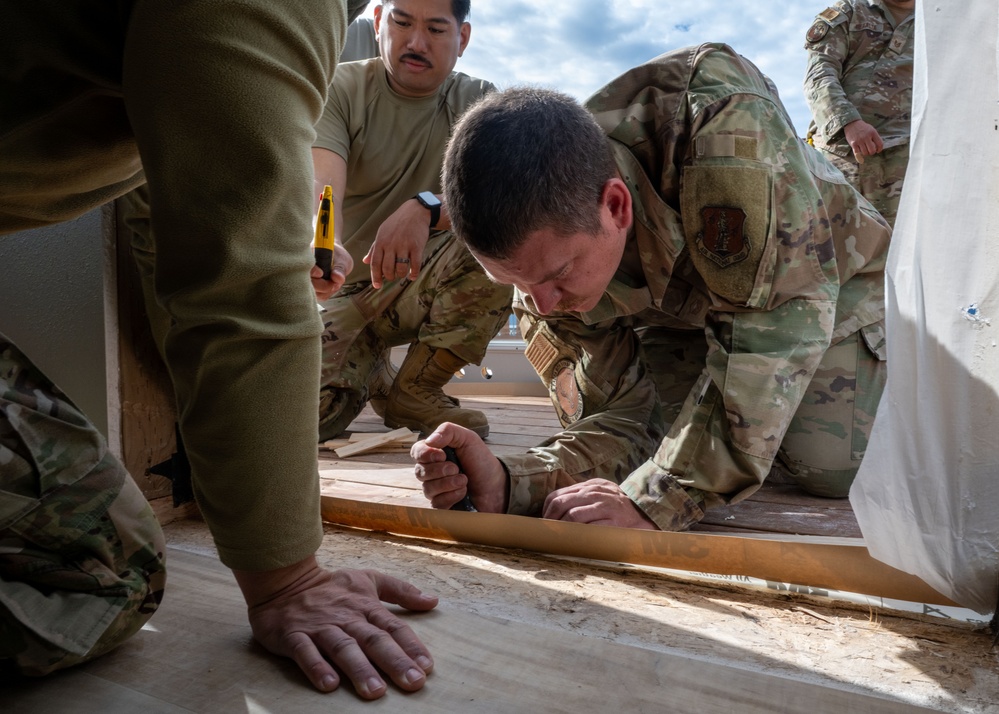 141st Civil Engineer Squadron support Seward Military Resort renovation
