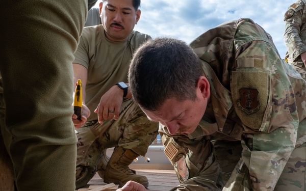 141st Civil Engineer Squadron support Seward Military Resort renovation