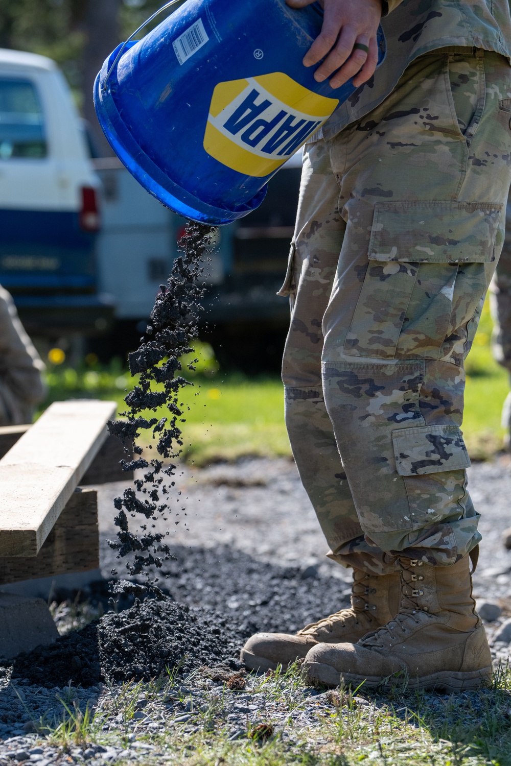 141st Civil Engineer Squadron support Seward Military Resort renovation