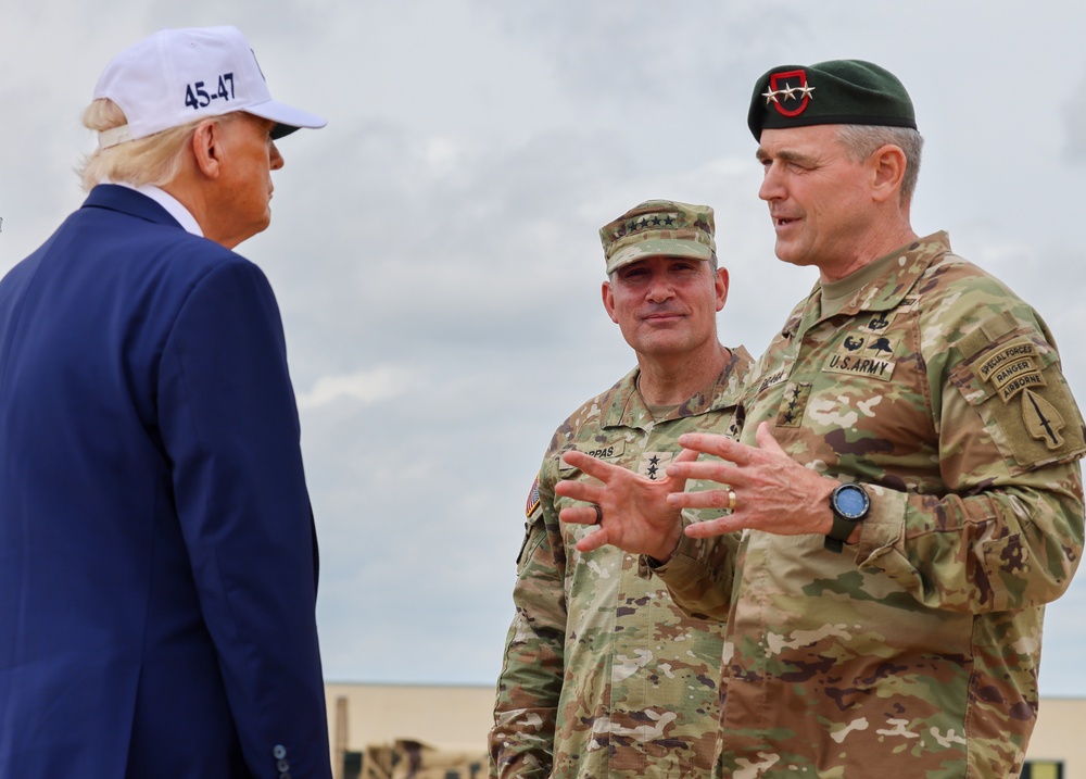 Army SOF Readiness Review with National Leaders