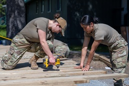 141st Civil Engineer Squadron support Seward Military Resort renovation