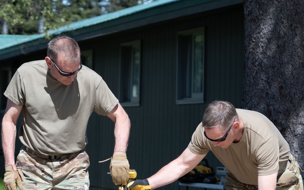 141st Civil Engineer Squadron support Seward Military Resort renovation