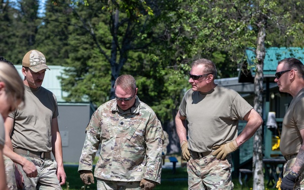 141st Civil Engineer Squadron support Seward Military Resort renovation