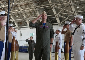 VX-23 “Salty Dogs” welcome Zilberman as newest commander