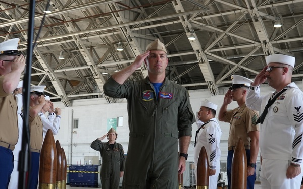 VX-23 “Salty Dogs” welcome Zilberman as newest commander
