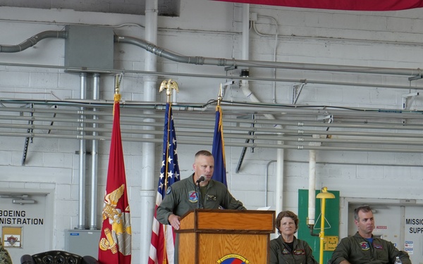 VX-23 “Salty Dogs” welcome Zilberman as newest commander