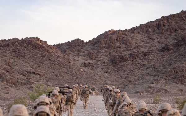 Marines with Marine Forces Reserve Participate in Collective Event at ITX 3-25