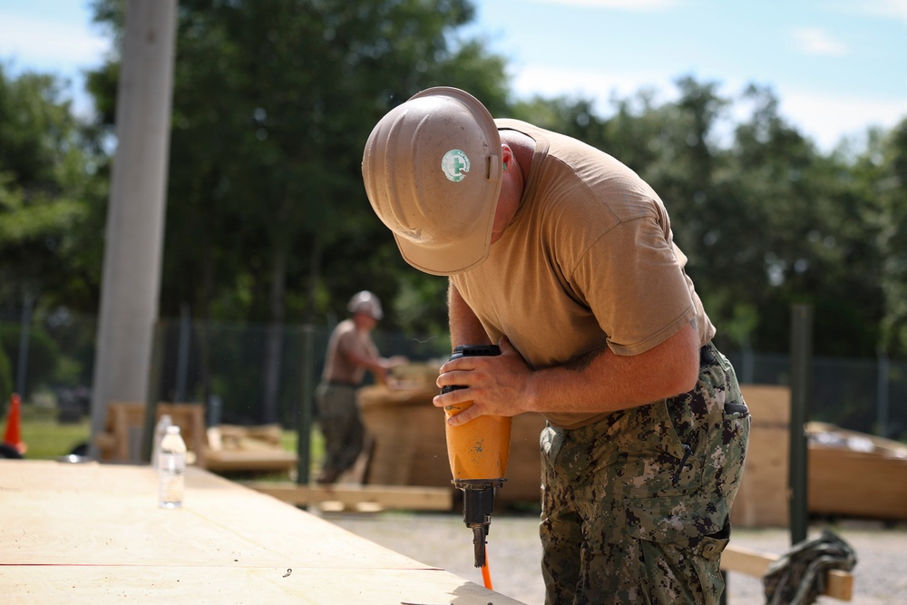 NMCB 133 Conducts Homeport Operations