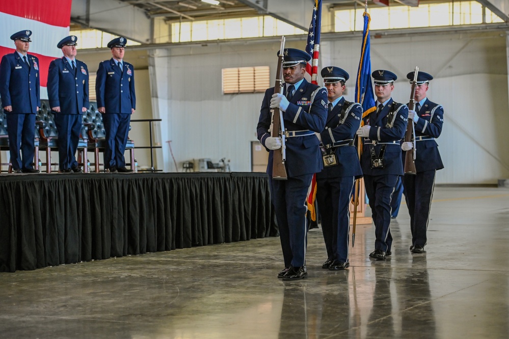 47th Operations Group change of command Honor Guard